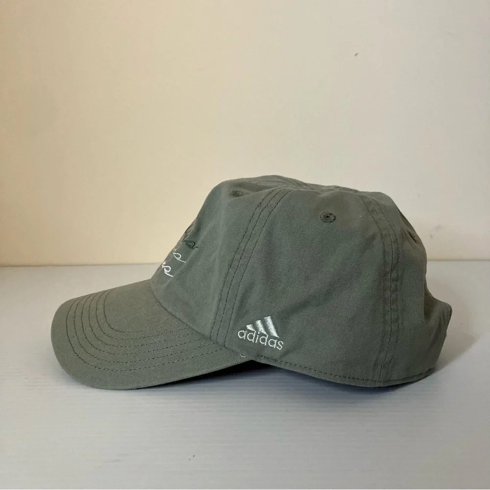 Adidas Women’s Saturday 2.0 Plus Green Baseball Hat w/ logo in script